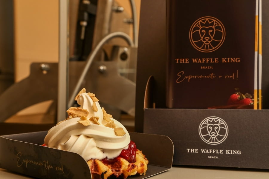 Shopping Bela Vista recebe primeira loja da franquia The Waffle King na